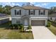 Charming two-story home featuring a well-maintained lawn and a two-car garage at 1823 Moon Cactus Ct, Ruskin, FL 33570
