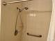 Shower stall with hand held shower head at 2287 Philippine Dr # 29, Clearwater, FL 33763