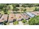 Aerial view of residences backing onto a golf course in the Silverthorn community at 5429 Legend Hills Ln, Spring Hill, FL 34609