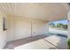 Attached carport with storage shed, providing convenient covered parking at 623 Park Cir # 623, Bradenton, FL 34207