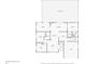 Detailed floor plan showing bedrooms, bathrooms, kitchen, living spaces, and a screened patio/pool area at 9155 125Th St, Seminole, FL 33772
