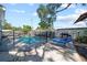 Inviting fenced pool deck with lounge chairs at 920 16Th Sw Ave, Largo, FL 33770