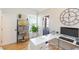 Bright home office with modern desk setup and storage space at 10473 Villa View Cir, Tampa, FL 33647