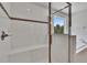 Walk-in shower with a view to the soaking tub at 12150 Ledbury Commons Dr, Gibsonton, FL 33534