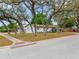 Inviting single-story home with lush landscaping and mature trees in a quiet neighborhood at 1700 25Th N St, St Petersburg, FL 33713