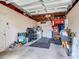 Attached garage offers secure parking and extra storage space at 1700 25Th N St, St Petersburg, FL 33713