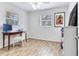 Bright office space with wood flooring, a desk, and a chair at 1700 25Th N St, St Petersburg, FL 33713
