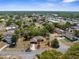 Scenic aerial view of a residential neighborhood, highlighting its proximity to commercial establishments at 2072 Maguire Ave, Spring Hill, FL 34608