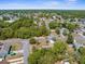 Residential property in a verdant neighborhood, captured from an aerial perspective at 2072 Maguire Ave, Spring Hill, FL 34608