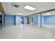 Bright basement featuring an open layout, recessed lighting, and access to additional rooms at 2605 59Th S St, Gulfport, FL 33707