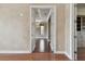 French doors leading to interior room with wood floors at 2605 59Th S St, Gulfport, FL 33707