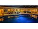 Beautiful outdoor pool with spacious patio, perfect for entertaining with an outdoor kitchen at 2950 Meadow Hill Dr, Clearwater, FL 33761