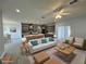 Spacious living room open to kitchen, with modern furnishings and plenty of natural light at 37533 Teri Ct, Dade City, FL 33525