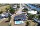Waterfront home with a modern pool and spa, offering a picturesque lifestyle at 926 Eagle Ln, Apollo Beach, FL 33572