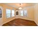 Bright dining room featuring hardwood floors, large windows, and a charming built-in at 101 22Nd N Ave, St Petersburg, FL 33704