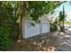 Exterior view of a detached two-car garage, showcasing curb appeal and additional parking at 101 22Nd N Ave, St Petersburg, FL 33704