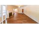 Spacious living room featuring hardwood floors, fireplace, and great natural light at 101 22Nd N Ave, St Petersburg, FL 33704