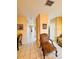 Open-concept living area featuring tile floors, neutral walls, and modern decor at 12367 Foxmoor Peak Dr, Riverview, FL 33579