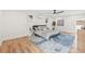 Serene bedroom with a plush bed, stylish rug, and ample natural light at 1323 48Th N Ave, St Petersburg, FL 33703