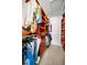 Organized walk-in closet with custom shelving, drawers, and hanging rods for ample storage space at 14984 Cromwell Dr, Clearwater, FL 33764