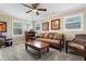 Comfortable living room with plush seating, neutral tones, and bright windows for a welcoming atmosphere at 2701 W Bay Ave, Tampa, FL 33611