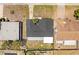 Aerial view of house showing roof and surrounding neighborhood at 3544 Edenwood Dr, Holiday, FL 34691