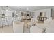 Open concept living space with modern decor, light wood floors, and natural light at 3544 Edenwood Dr, Holiday, FL 34691