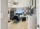 Office features natural light, decor, and ample space at 5150 Bay Isle Cir, Clearwater, FL 33760