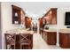 Eat-in kitchen offers barstool seating, granite countertops, and lots of space at 5600 Bay Pines Lakes Blvd, St Petersburg, FL 33708