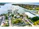 Great view showcases a bustling marina with boats, docks, and comprehensive support services, near waterfront homes at 732 Kingston Ct, Apollo Beach, FL 33572