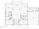Detailed floor plan showcasing the layout of a spacious home including bedrooms, kitchen, and living areas at 732 Kingston Ct, Apollo Beach, FL 33572