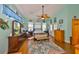 Inviting main bedroom with natural light, hardwood floors, and a comfortable layout at 732 Kingston Ct, Apollo Beach, FL 33572