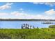 This property features gorgeous waterfront views at 826 Christina Cir, Oldsmar, FL 34677