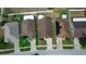 Aerial view of homes with well kept lawns at 944 Ridge Haven Dr, Brandon, FL 33511