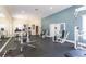 Community fitness center equipped with modern exercise equipment and ample workout space at 10502 Villa View Cir, Tampa, FL 33647