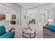 Open-concept living space offering a bright dining area and a glimpse of the kitchen at 10517 Palm Cove Ave, Tampa, FL 33647