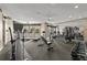Spacious fitness center with modern exercise equipment, including treadmills, weights, and stationary bikes at 1170 Gulf Blvd # 2101, Clearwater Beach, FL 33767