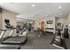 Well-equipped fitness center with various exercise machines, weights, and fitness accessories at 1170 Gulf Blvd # 2101, Clearwater Beach, FL 33767
