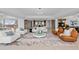 Open-concept living room with luxurious seating, elegant decor, and a sophisticated ambiance at 1170 Gulf Blvd # 2101, Clearwater Beach, FL 33767