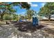 Community playground featuring slides, climbing wall, and picnic tables at 1601 Westerly Dr, Brandon, FL 33511