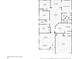 Detailed floor plan showcasing the layout of the home, including bedrooms and living spaces at 1924 Sean Wood Cir, Brandon, FL 33510