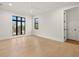 Well-lit bedroom offering hardwood floors and contemporary windows providing natural light at 2218 S Occident St, Tampa, FL 33629