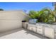 Outdoor kitchen features a stainless steel grill, counter space, and sink for summer BBQs at 2218 S Occident St, Tampa, FL 33629