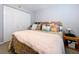 This bedroom boasts ample closet space and comfortable sleeping arrangements at 2679 Sabal Springs Cir # 102, Clearwater, FL 33761