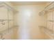 Spacious walk-in closet with wire shelving at 3311 Teeside Dr, New Port Richey, FL 34655
