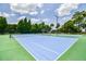 Well-maintained tennis courts offer a perfect recreational space for active residents within the neighborhood at 3922 Fontainebleau Dr, Tampa, FL 33634