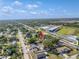 An aerial view of the property showcases its proximity to local businesses and amenities at 518 62Nd Ne Ave, St Petersburg, FL 33702