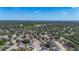 Scenic aerial view showcasing the neighborhood, golf course, and lake, offering a glimpse of the community amenities at 1005 Cameo Crest Ln, Valrico, FL 33596