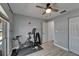 Home gym with exercise equipment, offering a convenient and healthy lifestyle at 1652 Wakefield Dr, Brandon, FL 33511