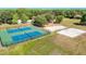 Enjoy community amenities with tennis, volleyball, and playground areas in a well-maintained recreation space at 19227 Garden Quilt Cir, Lutz, FL 33558